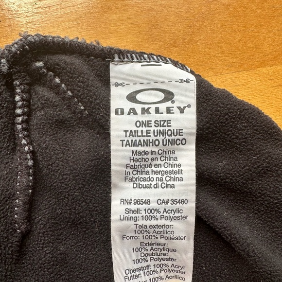 Oakley Tuque/Hat - Grey - Picture 2 of 4